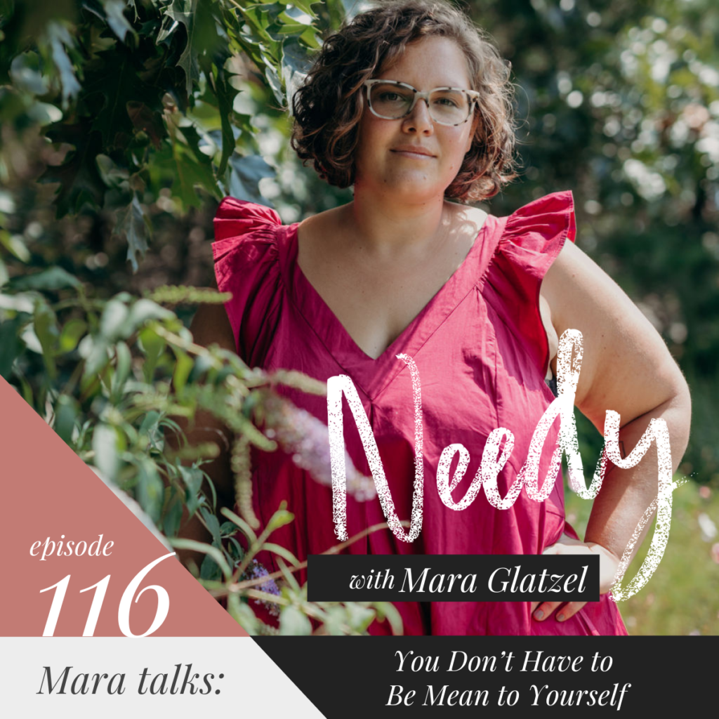 Needy Ep 116: You Don't Have To Be Mean To Yourself